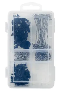 Kinetic Surf Rig Kit, 110 deler Komponenter til surf/meite fiske