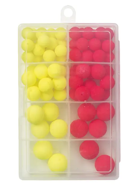 Kinetic Flotation Cod Beads Kit Flytekuler, 72 stk 