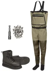 Kinetic DryGaiter vadepakke Vader, filtsko og studs