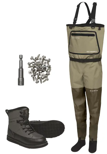 Kinetic DryGaiter vadepakke Vader, gummisko og studs 