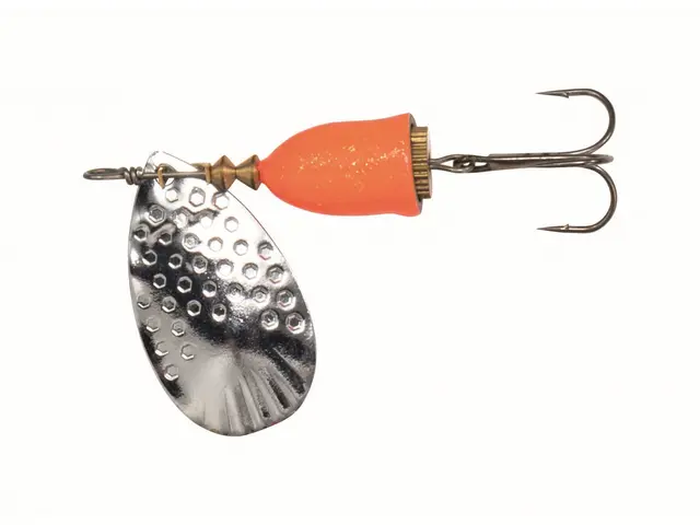 Kinetic Gekko 5g Silver/Orange En favoritt spinner 