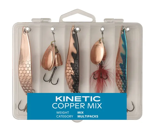 Kinetic Copper Mix Sluksett 5-pack 