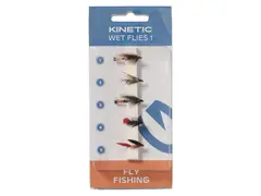 Kinetic Wet Flies 1 5pcs Klassiske &#248;rretfluer