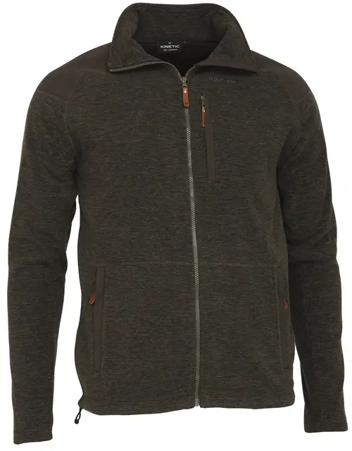 Kinetic Quest Fleece WindStop Green M Komfortabel og stilig fleecejakke 