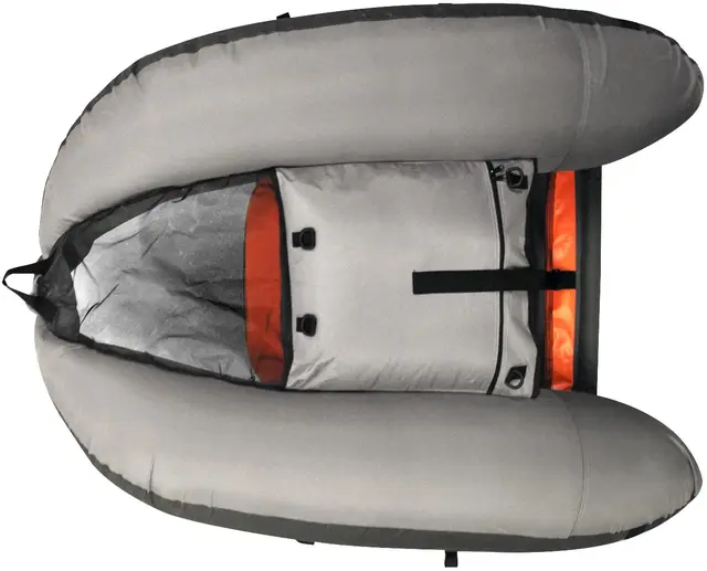 Kinetic Fish Hunter Bellyboat pakke Med svømmeføtter og pumpe 