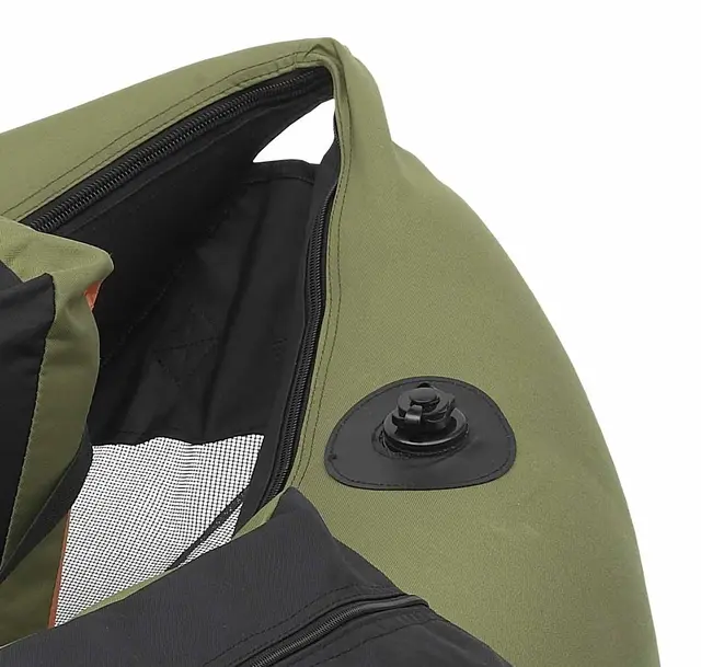 Kinetic Fish Hunter Belly Boat Pakke Pakke med båt, svømmeføtter og pumpe 