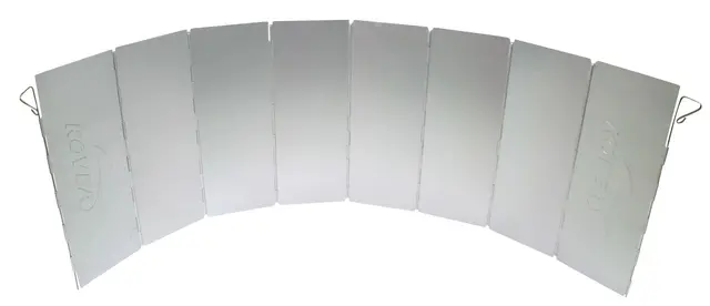 Kovea vindskjerm Vindskjerm gir bedre effekt på brennere 