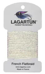 Lagartun Flatbraid Fluo Pearl 5mm bred