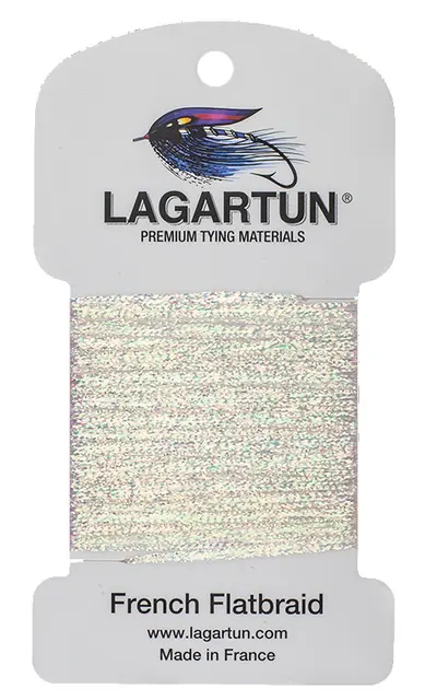 Lagartun Flatbraid Fluo Pearl 5mm bred 