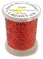 Lagartun Mini-Flatbraid Red