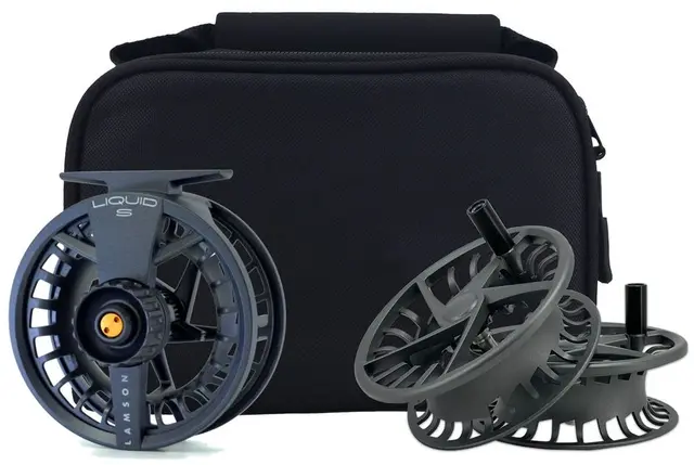 Lamson Liquid S 3-pack Day Break -3+ Fluesnelle med to ekstra spoler 