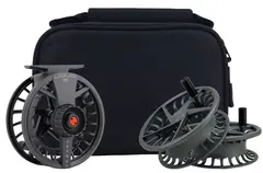 Lamson Liquid S 3-pack Smoke -3+ Fluesnelle med to ekstra spoler