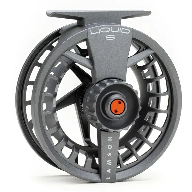 Lamson Liquid S Reel Smoke -3+ Kvalitets fluesnelle 