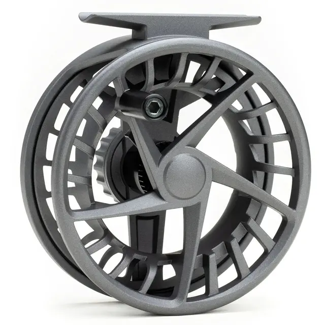 Lamson Liquid S Reel Smoke -3+ Kvalitets fluesnelle 