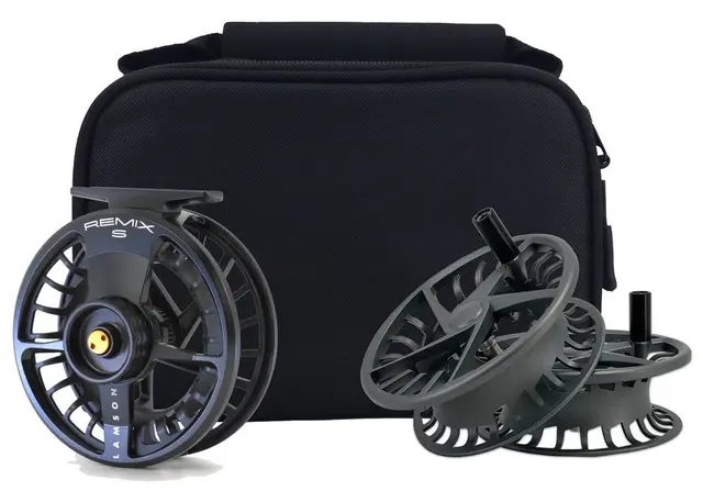 Lamson Remix S 3-pack Day Break -3+ Fluesnelle med to ekstra spoler 