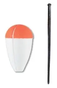 Isopor dupp med splitt i kropp 30mm 