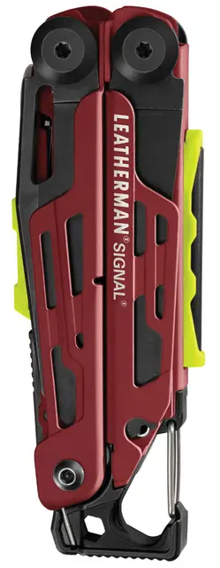 Leatherman Signal m/taske Rød Multiverktøy, Inneholder 19 verktøy 