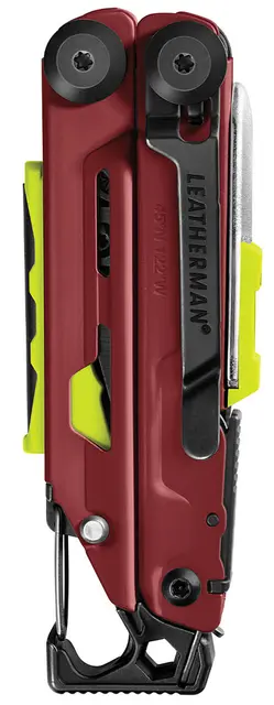 Leatherman Signal m/taske Rød Multiverktøy, Inneholder 19 verktøy 