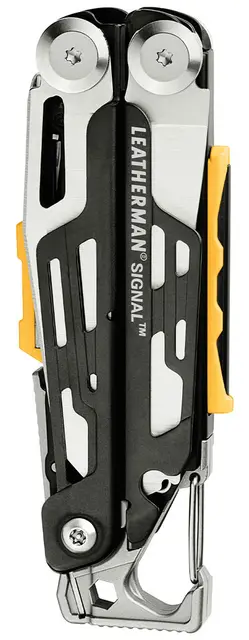 Leatherman Signal m/taske Sort Multiverktøy, Inneholder 19 verktøy 