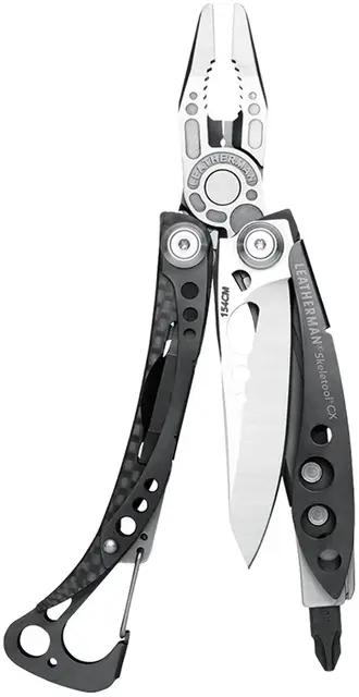 Leatherman Skeletool CX multiverktøy Robust multiverktøy i høy kvalitet 