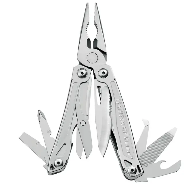 Leatherman Wingman m/ny.taske Multiverktøy, Inneholder 14 verktøy 