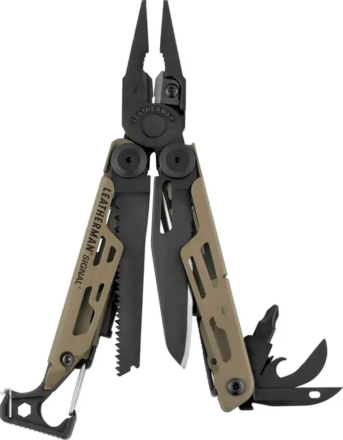 Leatherman Multiverktøy Signal m/taske Coyote Tan ES 