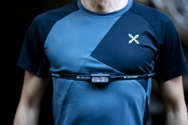 LED Lenser Hodelykt NEO9R Black/Blue 1200 lumen 