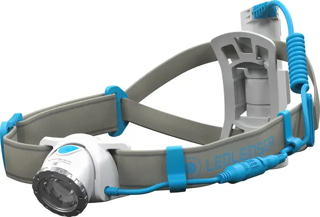 LED Lenser Hodelykt NEO10R Blue, 600 lumen 