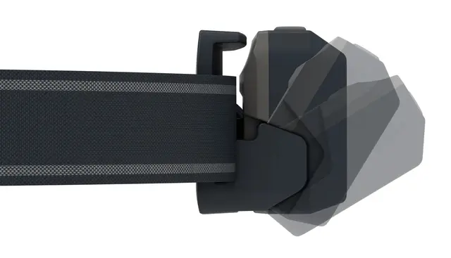 LED Lenser Hodelykt NEO5R Black/Grey, 600 lumen 