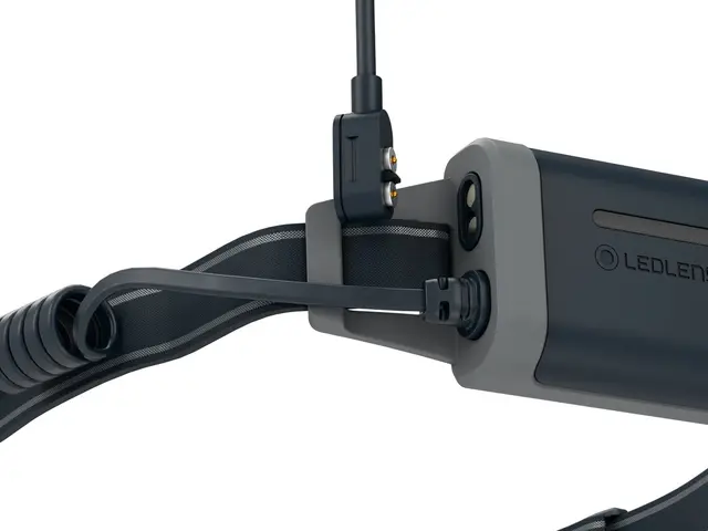 LED Lenser Hodelykt NEO5R Black/Grey, 600 lumen 