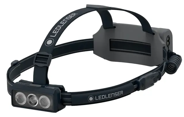 LED Lenser Hodelykt NEO9R Black/Grey, 1200 lumen 