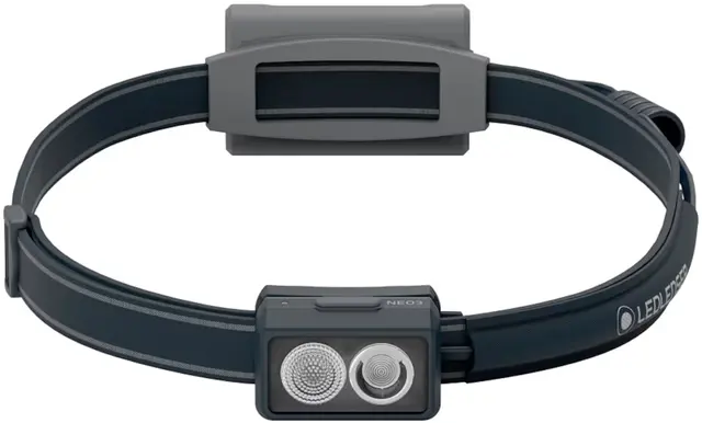 LED Lenser Hodelykt NEO3 Black/Grey, 400 lumen 