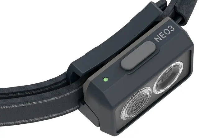 LED Lenser Hodelykt NEO3 Black/Grey, 400 lumen 