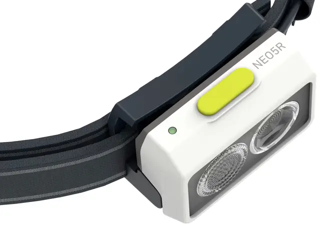 LED Lenser Hodelykt NEO5R White/Green, 600 lumen 