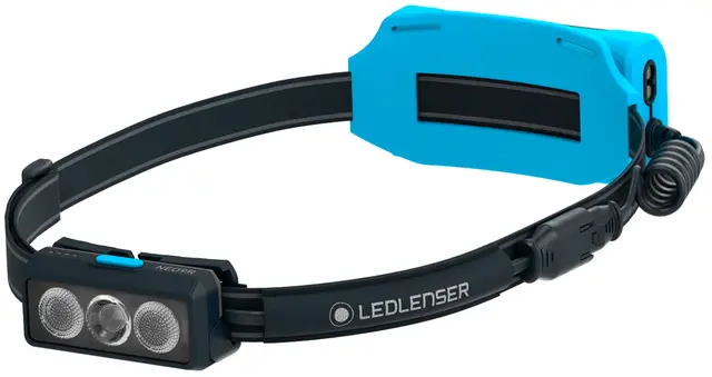 LED Lenser Hodelykt NEO9R Black/Blue 1200 lumen 