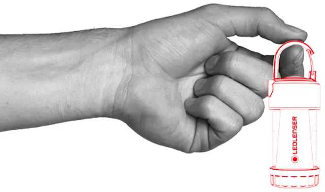 LED Lenser Lanterne ML4 300 lumen, kompakt 