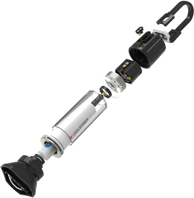 LED Lenser Lanterne ML6 750lm varmt lys m/powerbank 