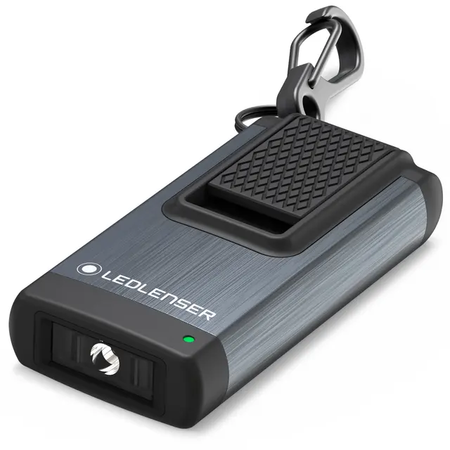 LED Lenser K4R nøkkelringlykt Black Oppladbar med hele 120 lumen 