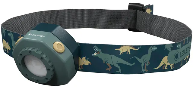 Ledlenser Kidled 4R 40lm Green ES Oppladbar hodelykt til barn 