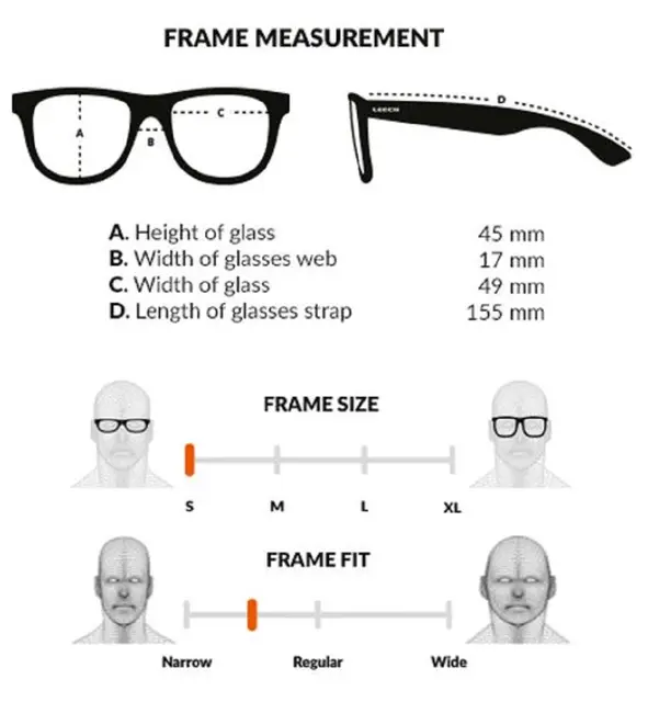 Leech ATW3 Copper Polariserte solbriller med kobber linse 