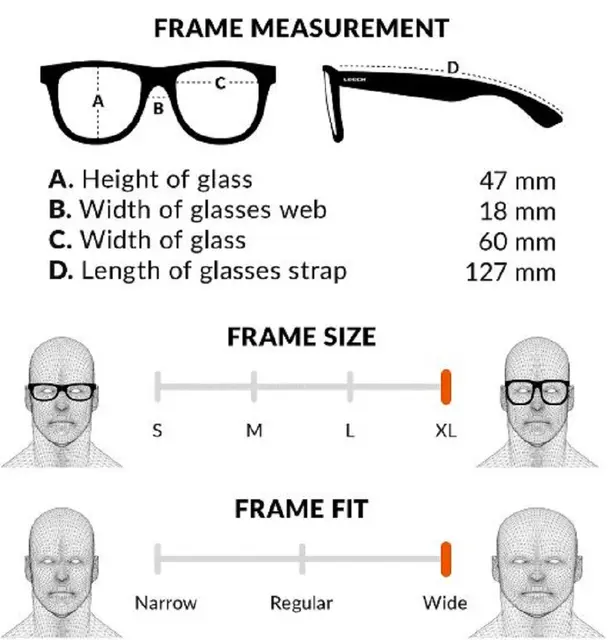 Leech Condor Black Avanserte solbriller med grå linse 