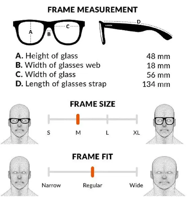 Leech Falcon Black Tøffe solbriller med grå linse 