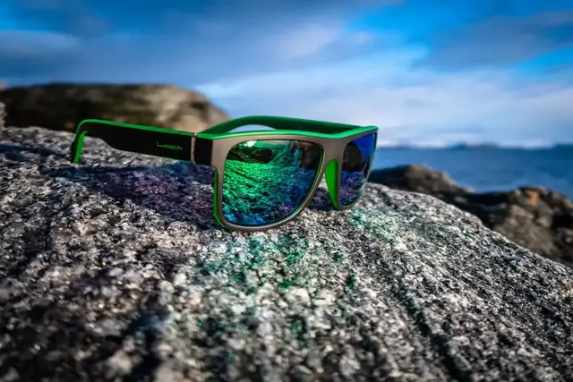 Leech X Street Earth Polariserte solbriller GrønnCopper linse 