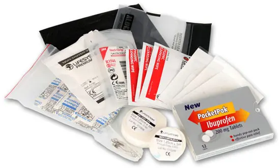 Lifesystems Light & Dry Micro Førstehjelps kit med 33 deler 112g 