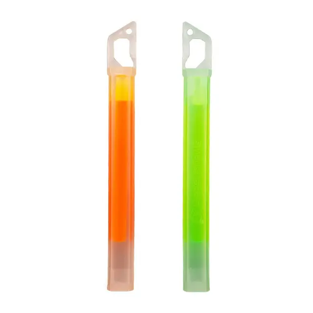 Lifesystems Lightsticks Green/Orange To lysstaver med opptil 15 timer lystid 