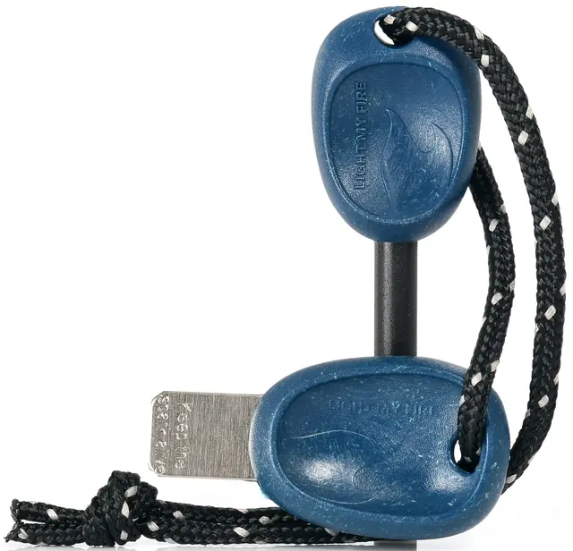 Light My Fire Firesteel Scout Effektivt tennstål i Hazyblue 