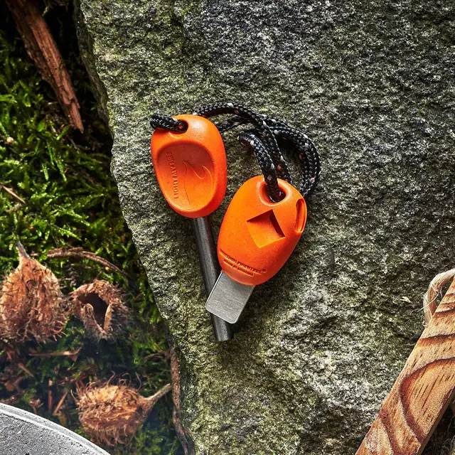 Light My Fire Firesteel Scout Effektivt tennstål i Rustyorange 