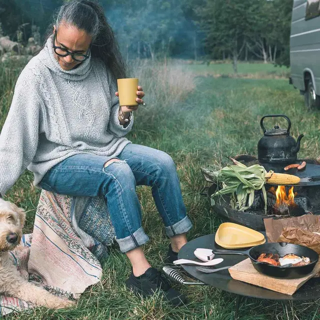 Light my fire MyCup´n Lid orginal Kaffekopp, sandygreen 