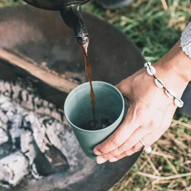 Light my fire MyCup´n Lid orginal Kaffekopp, sandygreen 