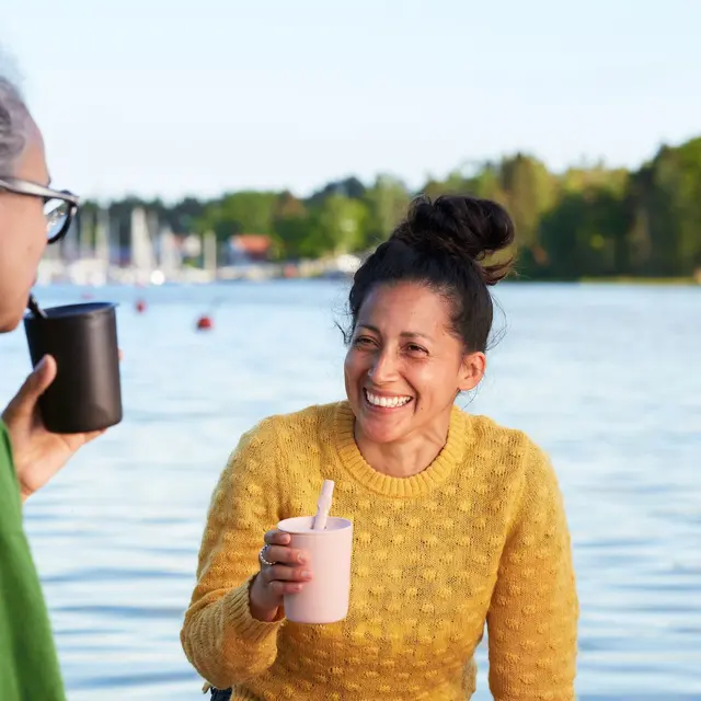 Light my fire MyCup´n Lid orginal Kaffekopp, sandygreen 